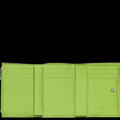 Longchamp Portefeuille Le Roseau Vert Lumière