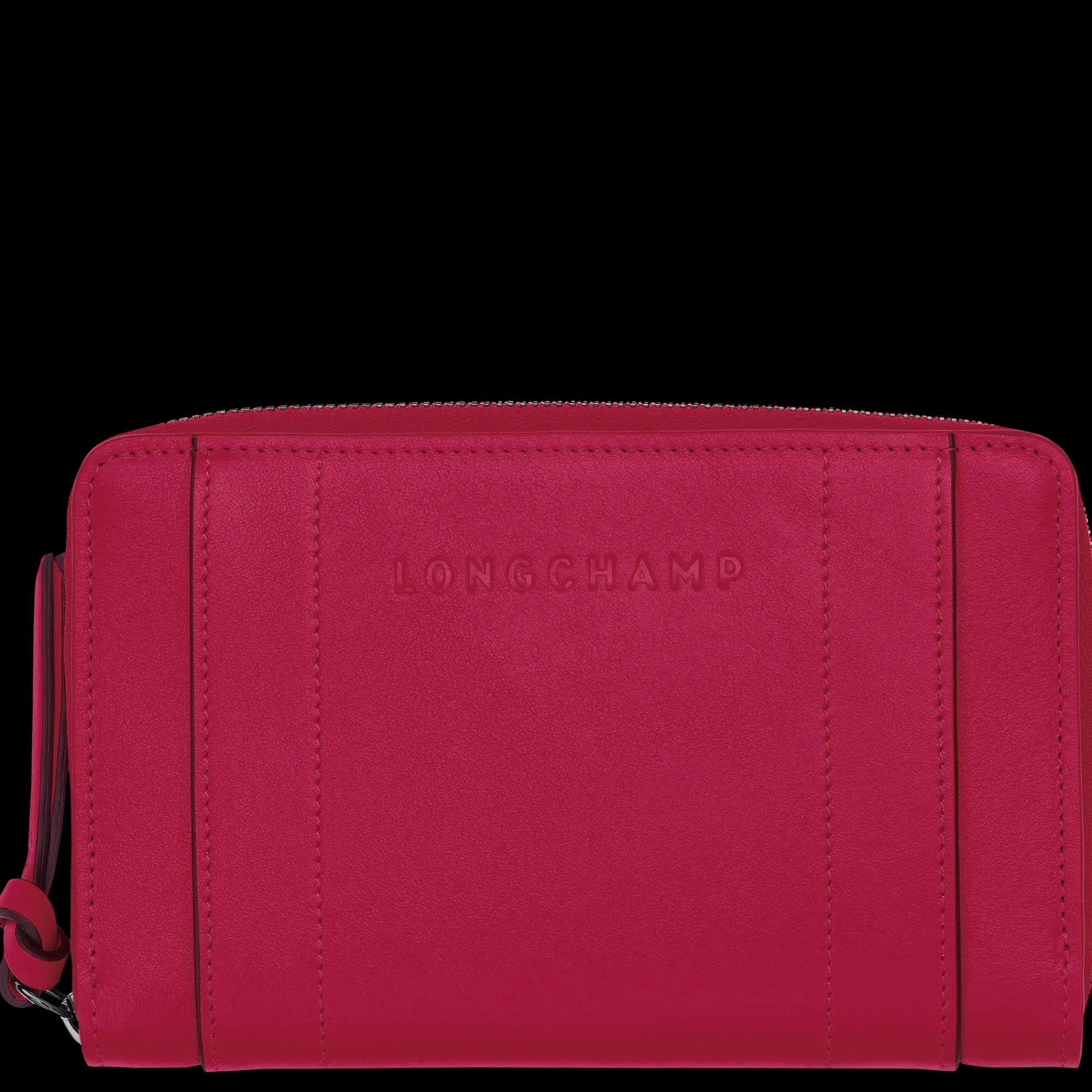New Longchamp Portefeuille 3D Magenta