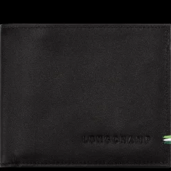 Longchamp Portefeuille Sur Seine Noir