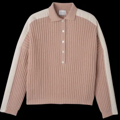 Online Longchamp Pull Col Polo Nude
