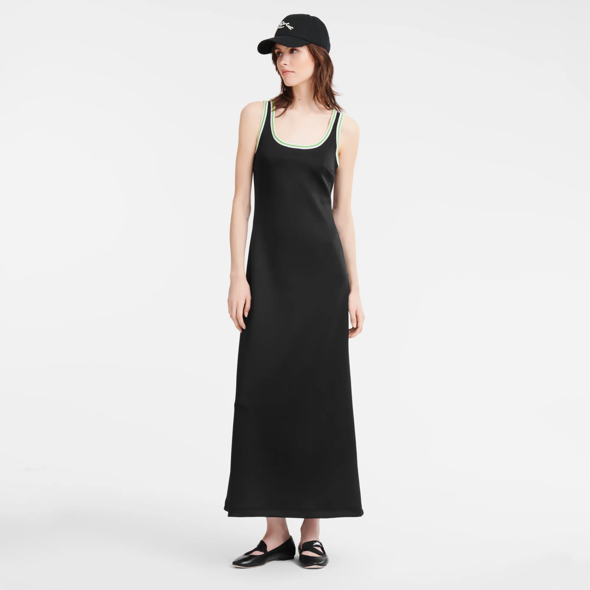 Discount Longchamp Robe Longue Noir