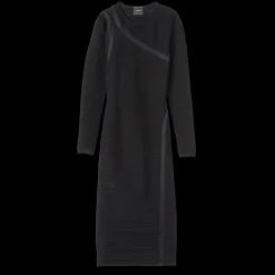 Outlet Longchamp Robe Longue Noir