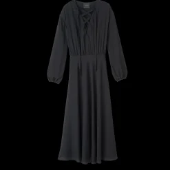 Hot Longchamp Robe Longue Noir