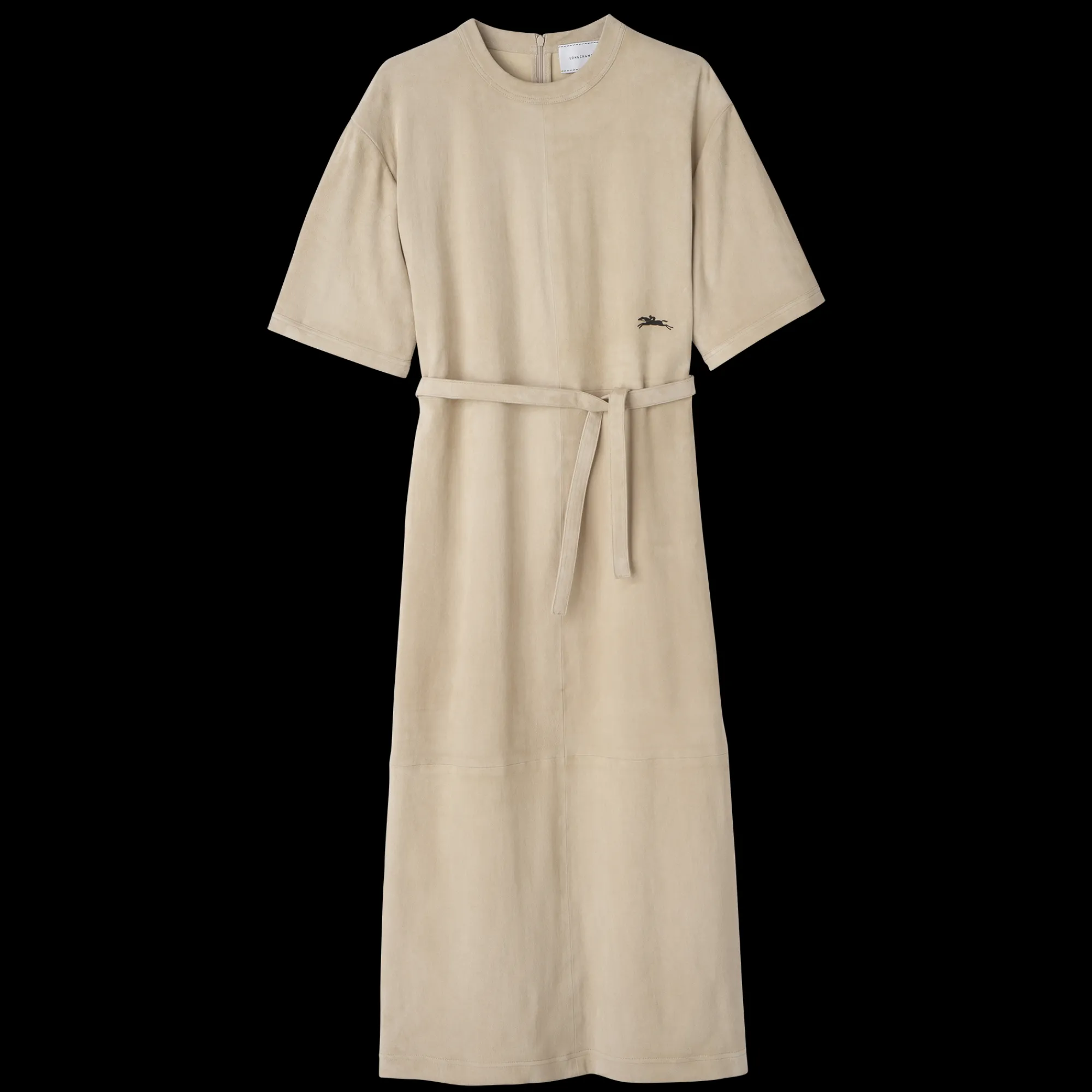 Best Longchamp Robe Longue En Cuir Lin