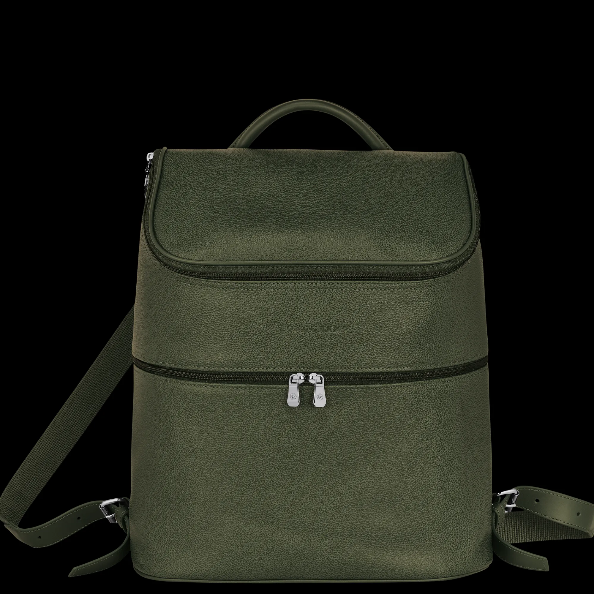 Discount Longchamp Sac à Dos Le Foulonné Kaki