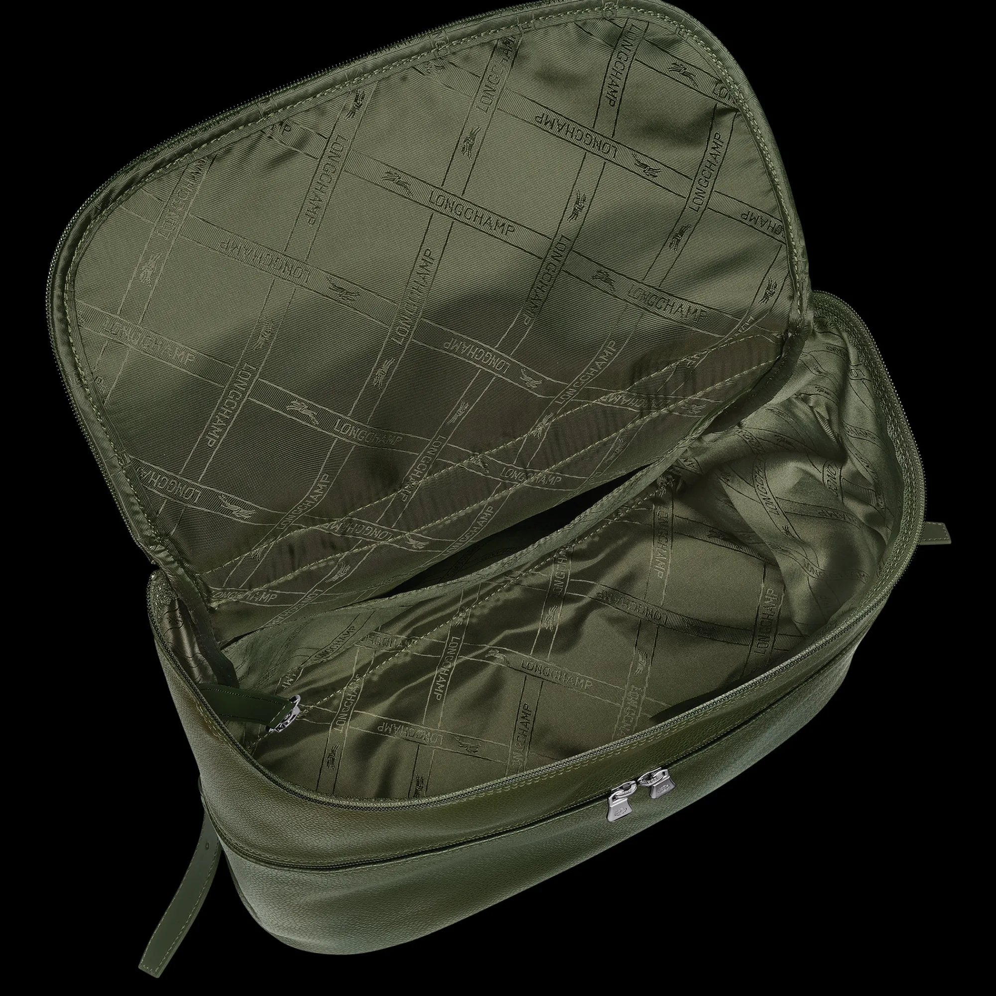 Discount Longchamp Sac à Dos Le Foulonné Kaki