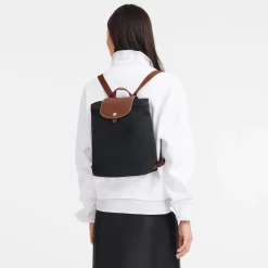 Discount Longchamp Sac à Dos M Le Pliage Original Noir