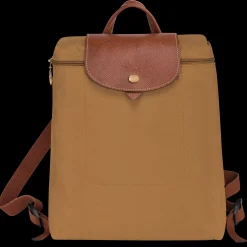 Discount Longchamp Sac à Dos M Le Pliage Original Chamois