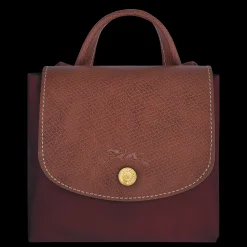Discount Longchamp Sac à Dos M Le Pliage Original Bordeaux