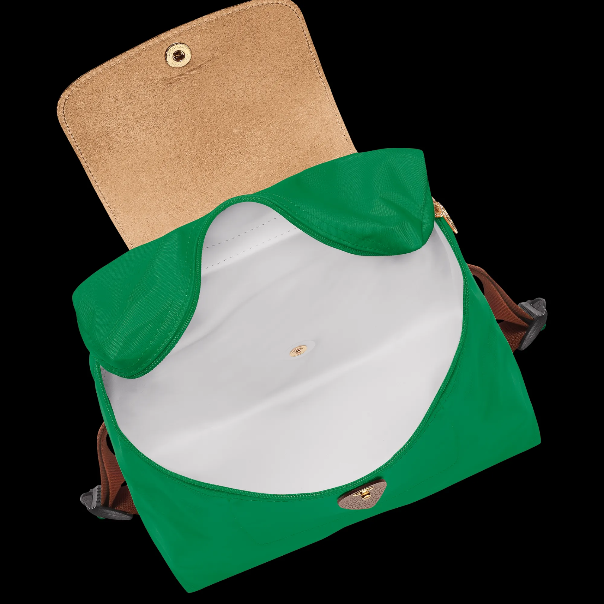Hot Longchamp Sac à Dos M Le Pliage Original Vert