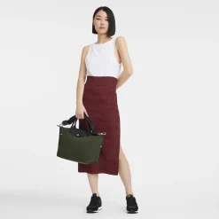 Clearance Longchamp Sac à Main L Le Pliage Energy Kaki