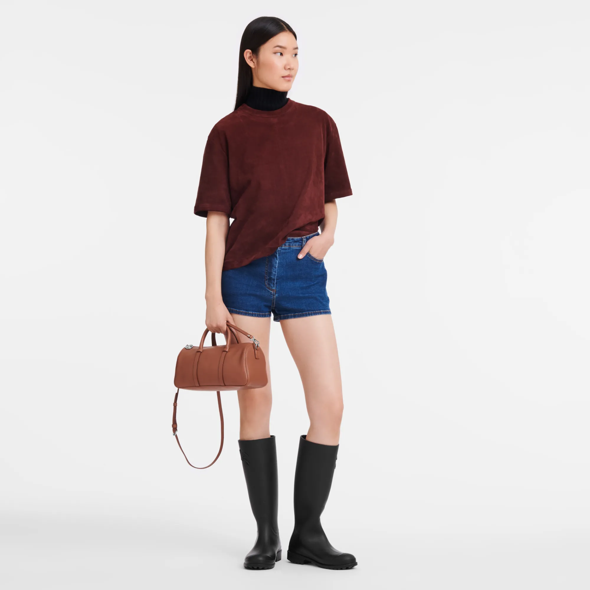 Discount Longchamp Sac à Main M Daylong Cognac