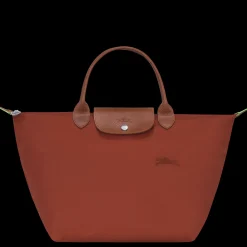 Discount Longchamp Sac à Main M Le Pliage Green Châtaigne