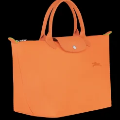 Discount Longchamp Sac à Main M Le Pliage Green Orange