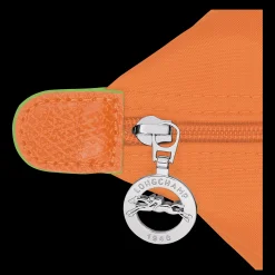 Discount Longchamp Sac à Main M Le Pliage Green Orange