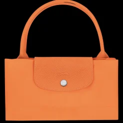 Discount Longchamp Sac à Main M Le Pliage Green Orange