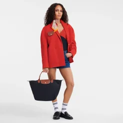 Online Longchamp Sac à Main M Le Pliage Original Noir