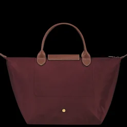 Online Longchamp Sac à Main M Le Pliage Original Bordeaux