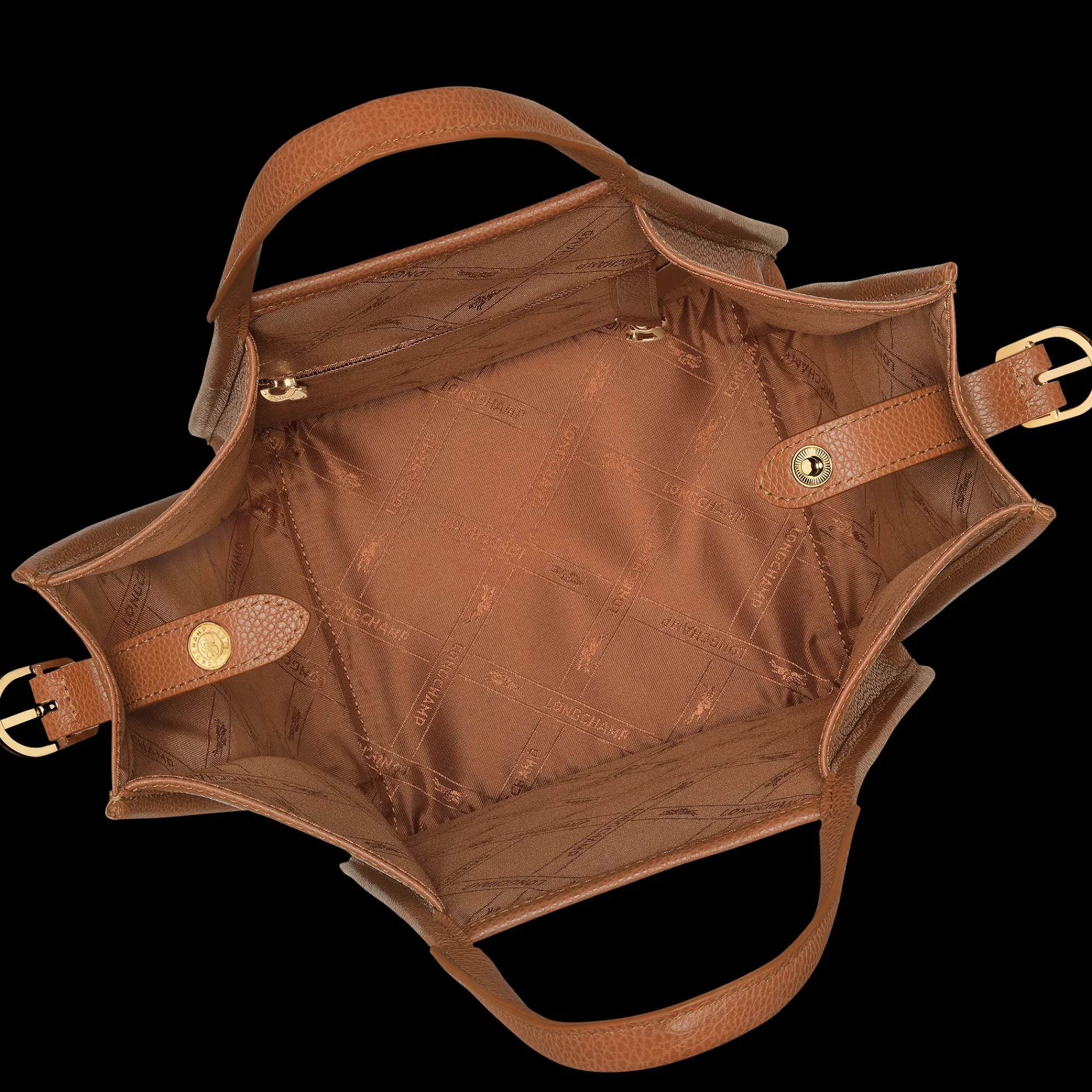 Discount Longchamp Sac à Main S Le Foulonné Caramel