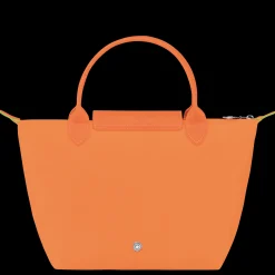 Clearance Longchamp Sac à Main S Le Pliage Green Orange