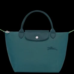 Discount Longchamp Sac à Main S Le Pliage Green Paon