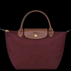 Hot Longchamp Sac à Main S Le Pliage Original Bordeaux