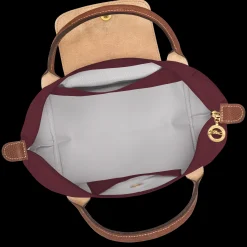 Hot Longchamp Sac à Main S Le Pliage Original Bordeaux