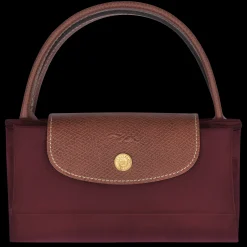 Hot Longchamp Sac à Main S Le Pliage Original Bordeaux