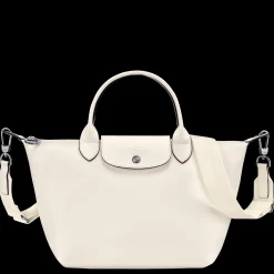 Sale Longchamp Sac à Main S Le Pliage Xtra Ecru