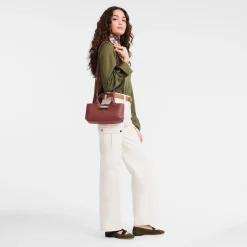 Best Longchamp Sac à Main S Le Roseau Châtaigne