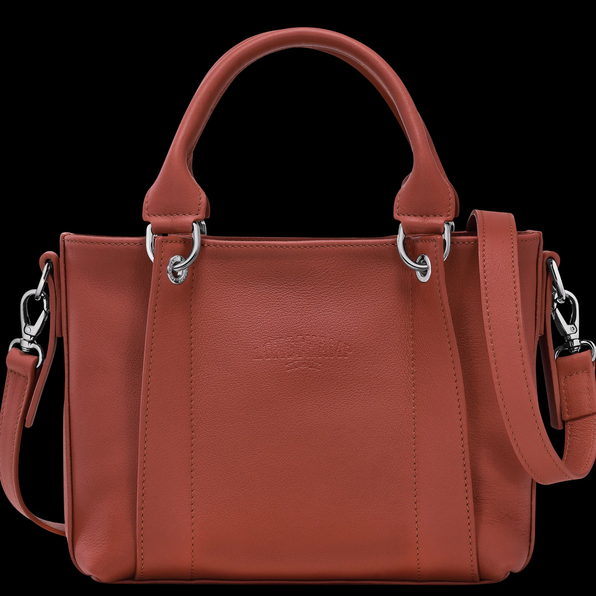 Best Longchamp Sac à Main S 3D Châtaigne