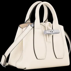 New Longchamp Sac à Main XS Le Roseau Ecru