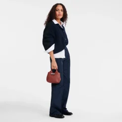 Online Longchamp Sac à Main XS Le Roseau Châtaigne