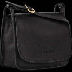 Sale Longchamp Sac Bandoulière M Le Foulonné Noir