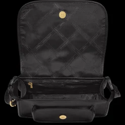 Sale Longchamp Sac Bandoulière M Le Foulonné Noir
