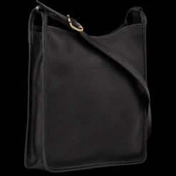 New Longchamp Sac Bandoulière M Le Foulonné Noir