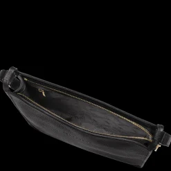 New Longchamp Sac Bandoulière M Le Foulonné Noir