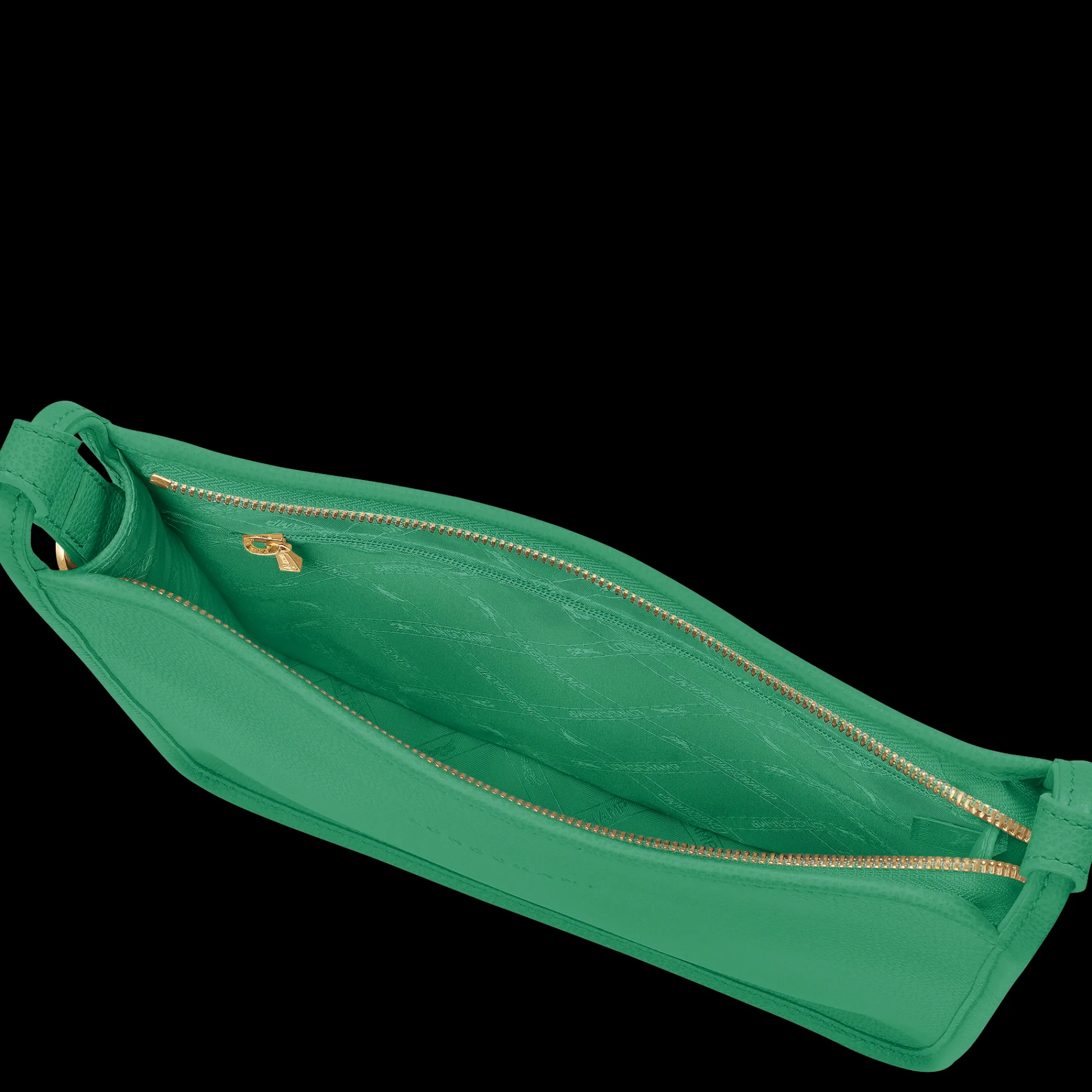 Outlet Longchamp Sac Bandoulière M Le Foulonné Vert