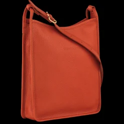Hot Longchamp Sac Bandoulière M Le Foulonné Paprika