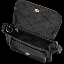 Clearance Longchamp Sac Bandoulière S Le Foulonné Noir