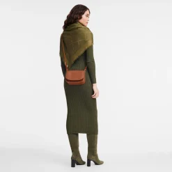 Outlet Longchamp Sac Bandoulière S Le Foulonné Caramel