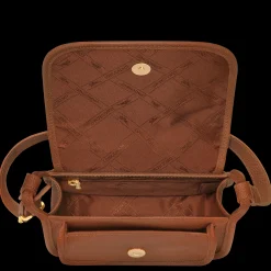 Outlet Longchamp Sac Bandoulière S Le Foulonné Caramel