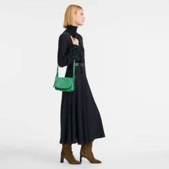 Discount Longchamp Sac Bandoulière S Le Foulonné Vert
