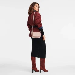 New Longchamp Sac Bandoulière S Le Foulonné Nude