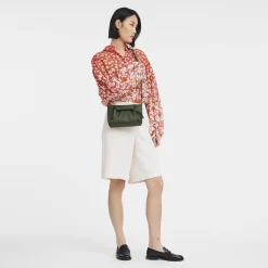 Longchamp Sac Bandoulière S 3D Kaki