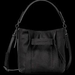 Clearance Longchamp Sac Bandoulière S 3D Noir