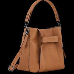 New Longchamp Sac Bandoulière S 3D Naturel