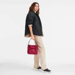 New Longchamp Sac Bandoulière S 3D Magenta