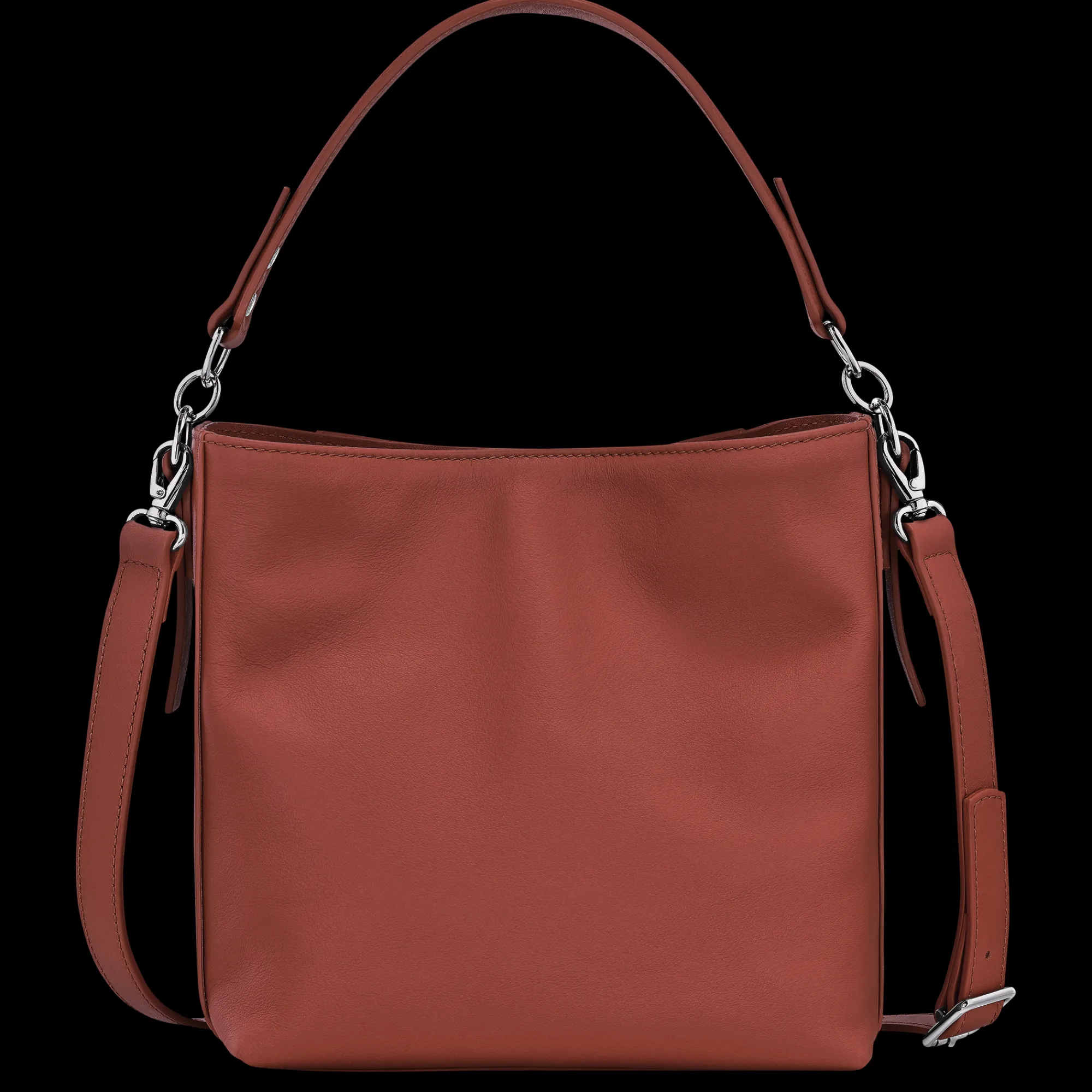 Clearance Longchamp Sac Bandoulière S 3D Châtaigne