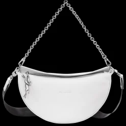 Outlet Longchamp Sac Bandoulière S Smile Blanc